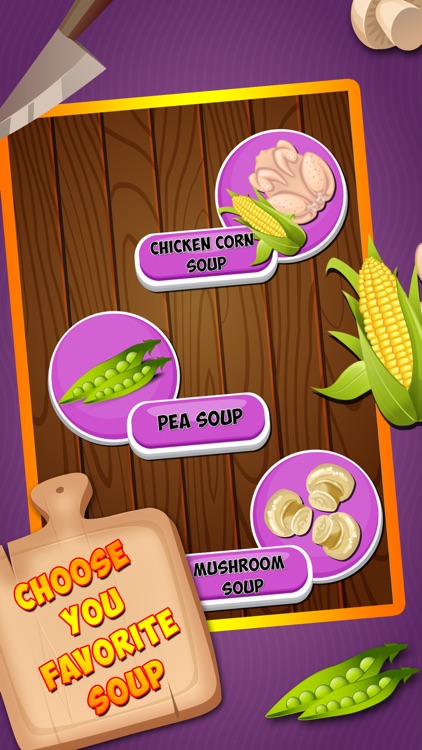 Soup Maker : free Girls Kids fun Cooking game for pizza,burger & sandwich lovers screenshot-3