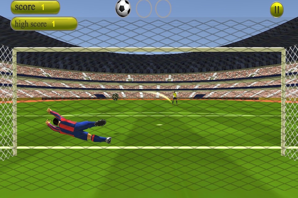 Free Kick Goalkeeper - Lucky Soccer Cup:Classic Football Penalty Kick Game screenshot 4