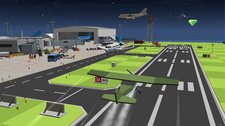 Airplane Flight's Simulator : Oh-My God! Play Infinite AirCraft Flying 3D Mania - 2.0b - (iOS)