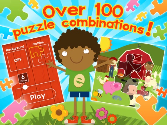 Farm Games Spellen Voor Kids Puzzles for Kids iPad app afbeelding 5