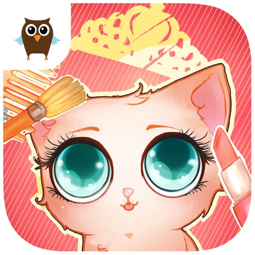 Cute: My Virtual Pet - Kitten Care, Bath, Cleanup & Makeover Icon