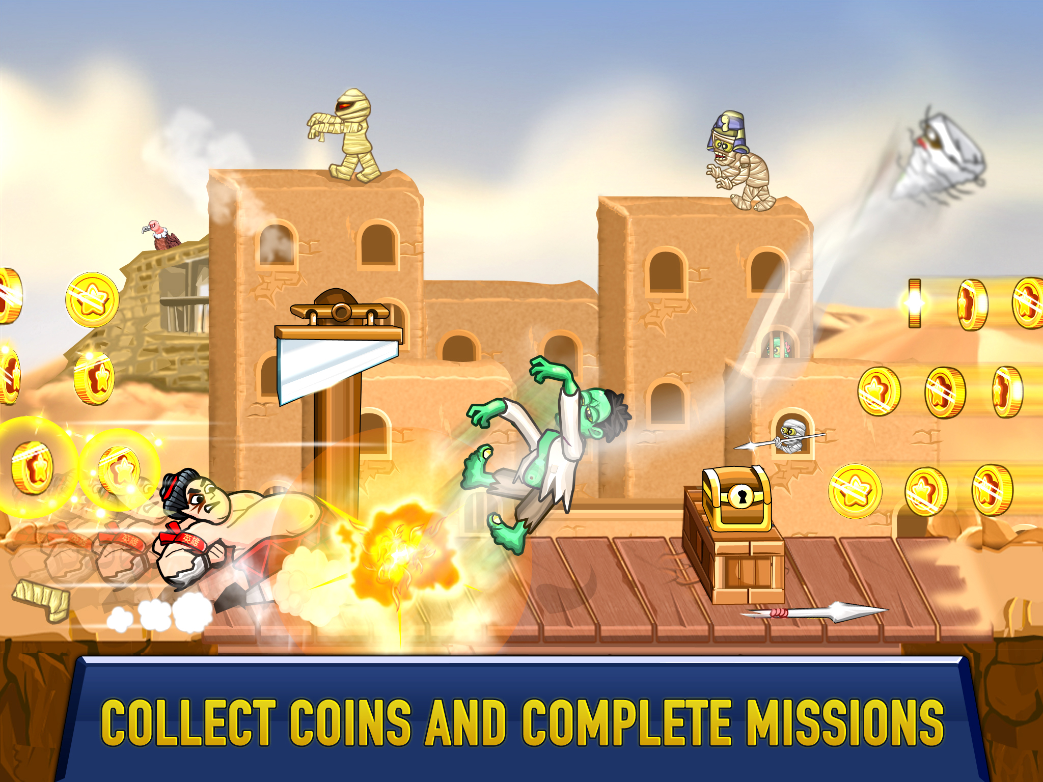 Action Heroes - Running Game