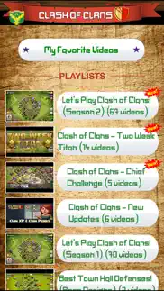 free video guide for clash of clans - tips, tactics, strategies and gems guide iphone screenshot 1