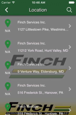 Finch Services, Inc. screenshot 2