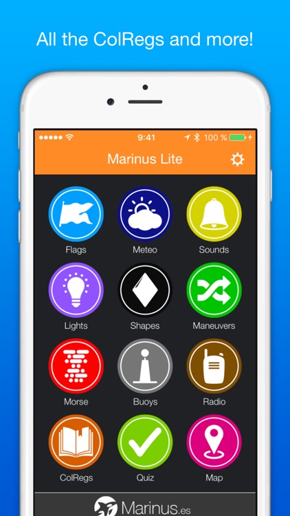 Marinus Lite - boating rules: ColRegs / IRPCS / IALA