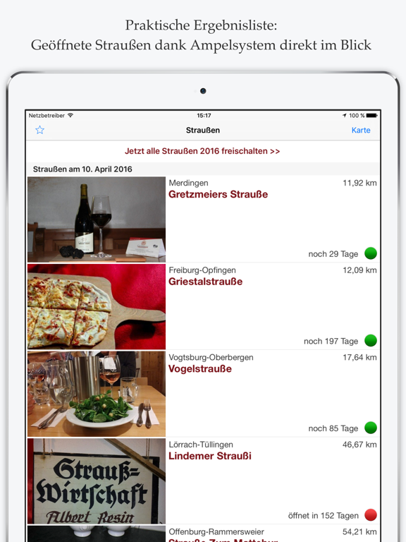 Screenshot #5 pour BZ Straußenführer für Freiburg, den Schwarzwald und Südbaden – Badische Zeitung