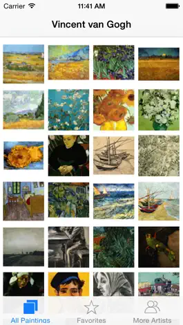 Game screenshot Van Gogh 314 Paintings HD Ad-free - Famous paintings of Van Gogh mod apk