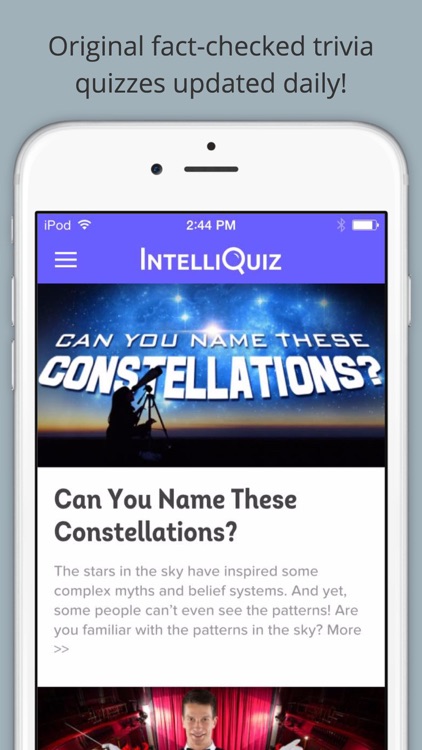 IntelliQuiz Trivia