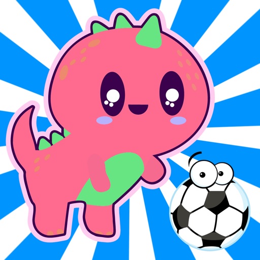 Dinosaur Football Kick to Score Goal Games for Kids by Weerakiat