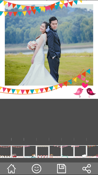 Screenshot #3 pour Wedding Photo Frame Free