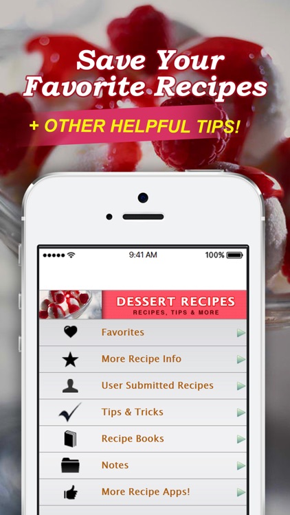 Dessert Recipes! screenshot-3