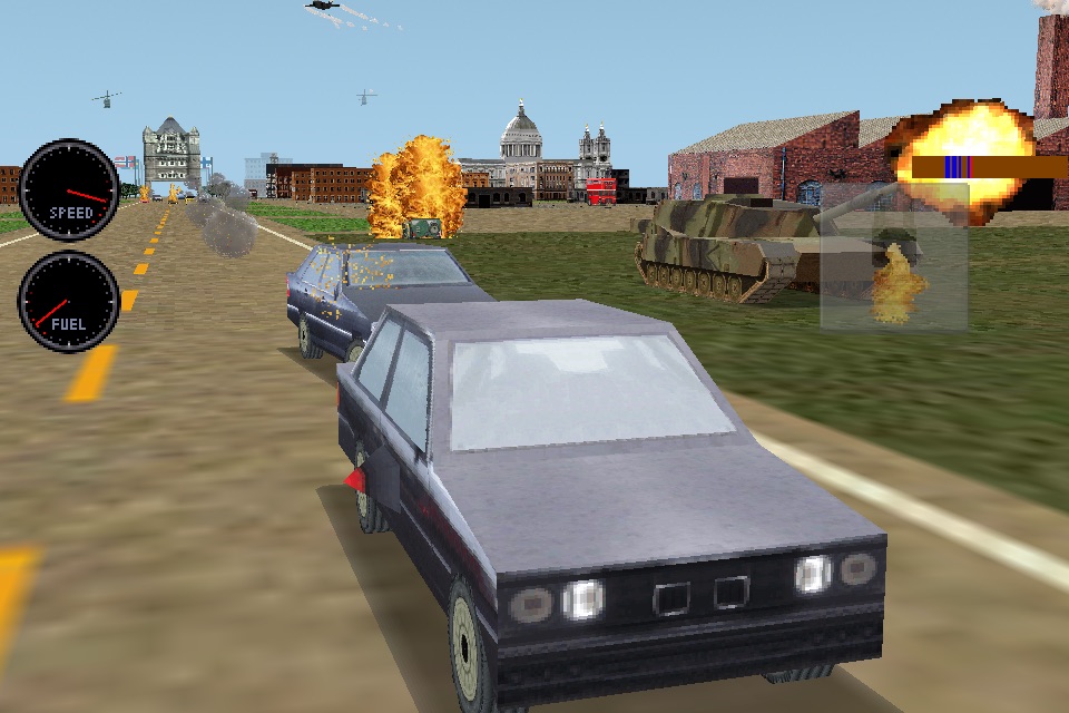 Mad Road 3D Lite - Car game screenshot 4