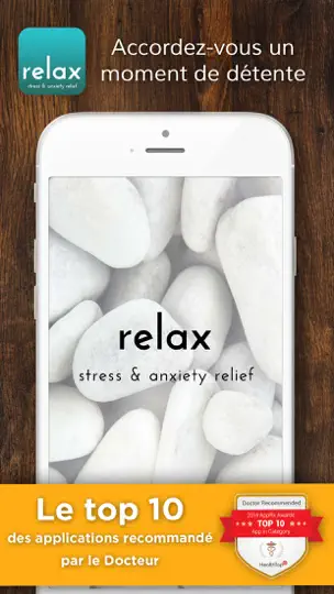 Capture d'écran de Relax Lite: Stress And Anxiety Relief sur iPhone 1