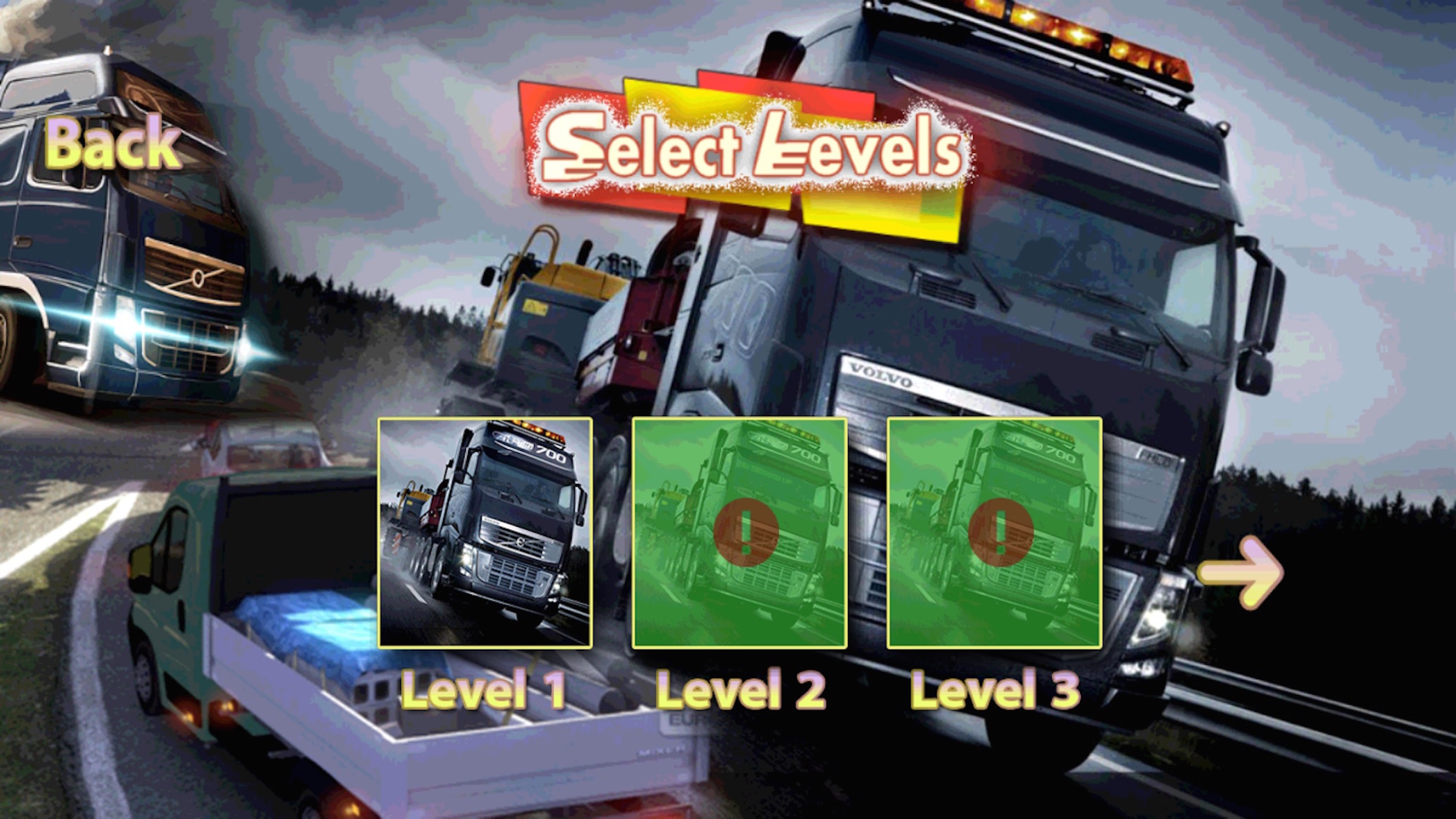 Cargo Transporter - Road Truck Cargo Delivery and Parking screenshot 2