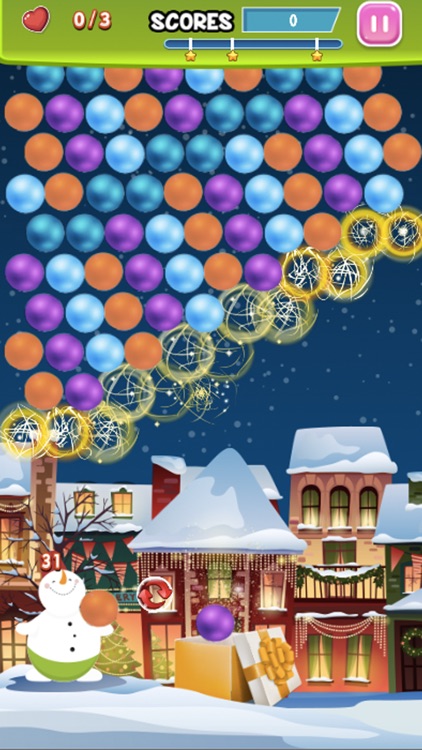 Winter Wonders Deluxe - New Bubble Shooter Mania Free Puzzle screenshot-3