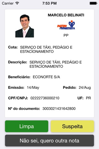 OPS Fiscalize - Ajude a fiscalizar os gastos dos políticos do nosso país! screenshot 2