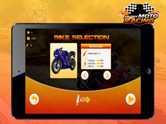 Screenshot #6 pour daddy de moto courses - utiliser puissant missile à devenir un moto courses gagnant
