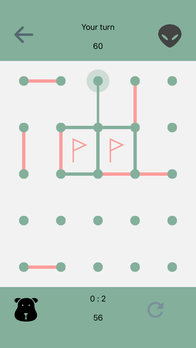 Screenshot #2 pour Square Occupy - 2 Player Games