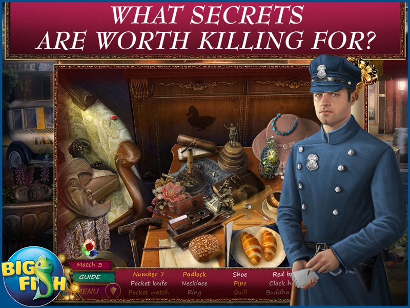 Danse Macabre: Deadly Deception - A Mystery Hidden Object Game screenshot 7
