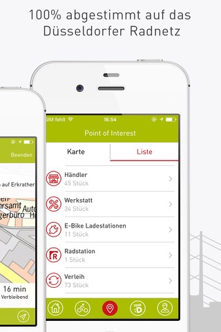 RADschlag Düsseldorf Navigation, Touren, Radfahren screenshot 4