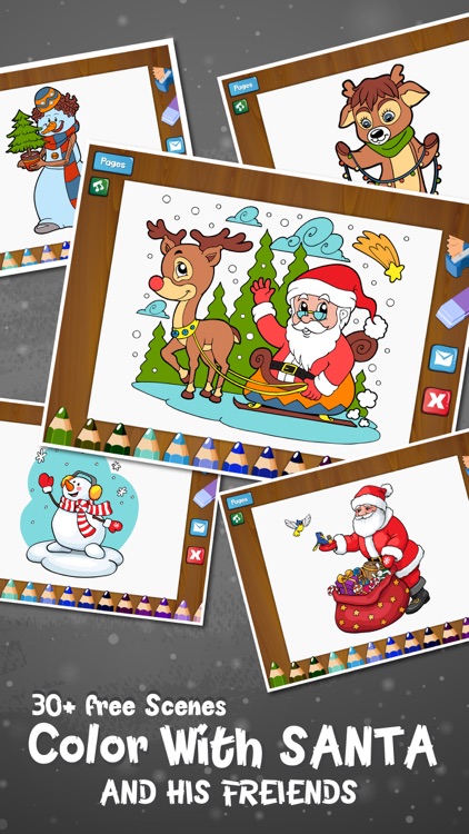 Merry Coloring Christmas - color & Paint book