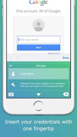 Passboard - Logins and Passwords Credentials Keyboard(圖3)-速報App
