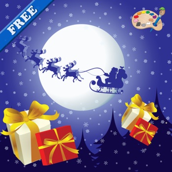 Kleurboek: kerstmis voor peuters! - Kerst kleurplaten voor kinderen - spelletjes voor kinderen - gratis apps voor kinderen
