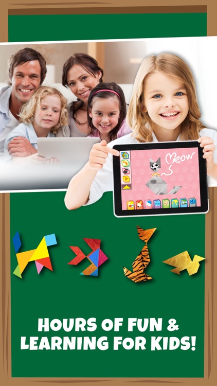Kids Learning Puzzles: Numbers, Endless Tangrams screenshot-4