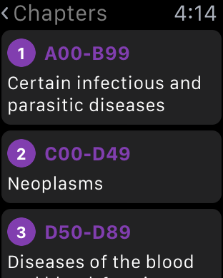 ICD-10 mesasix