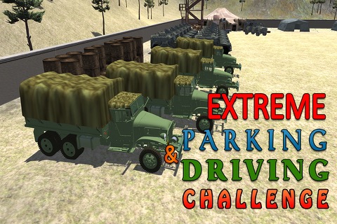 陸軍貨物トラックシミュレータ - この運転シミュレーションゲームで軍のキャンプに食糧供給を配信のおすすめ画像3