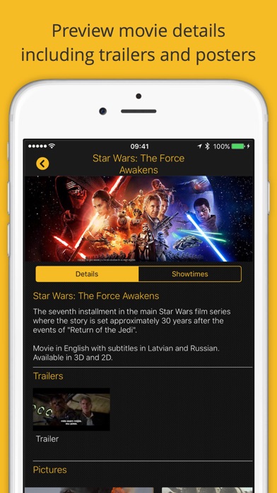 Screenshot #2 pour Finnkino Mobile