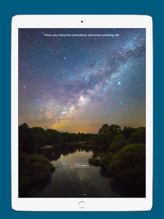 Śavāsana | Relaxation & Guided Meditation iPad screenshot 1 - Health & Fitness app