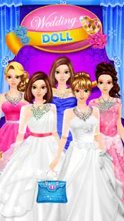 wedding doll - dress up & fashion games iphone screenshot 1