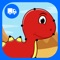 Icon Dinosaurs Connect the Dots and Coloring Book Free