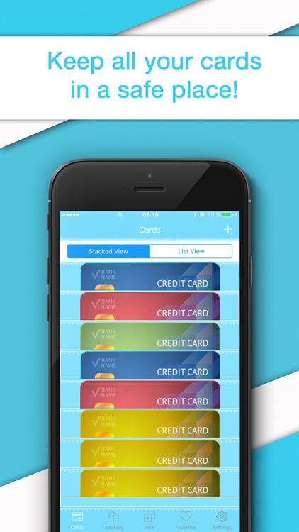 Credit Card Wallet - Reader & Scanner for Cards