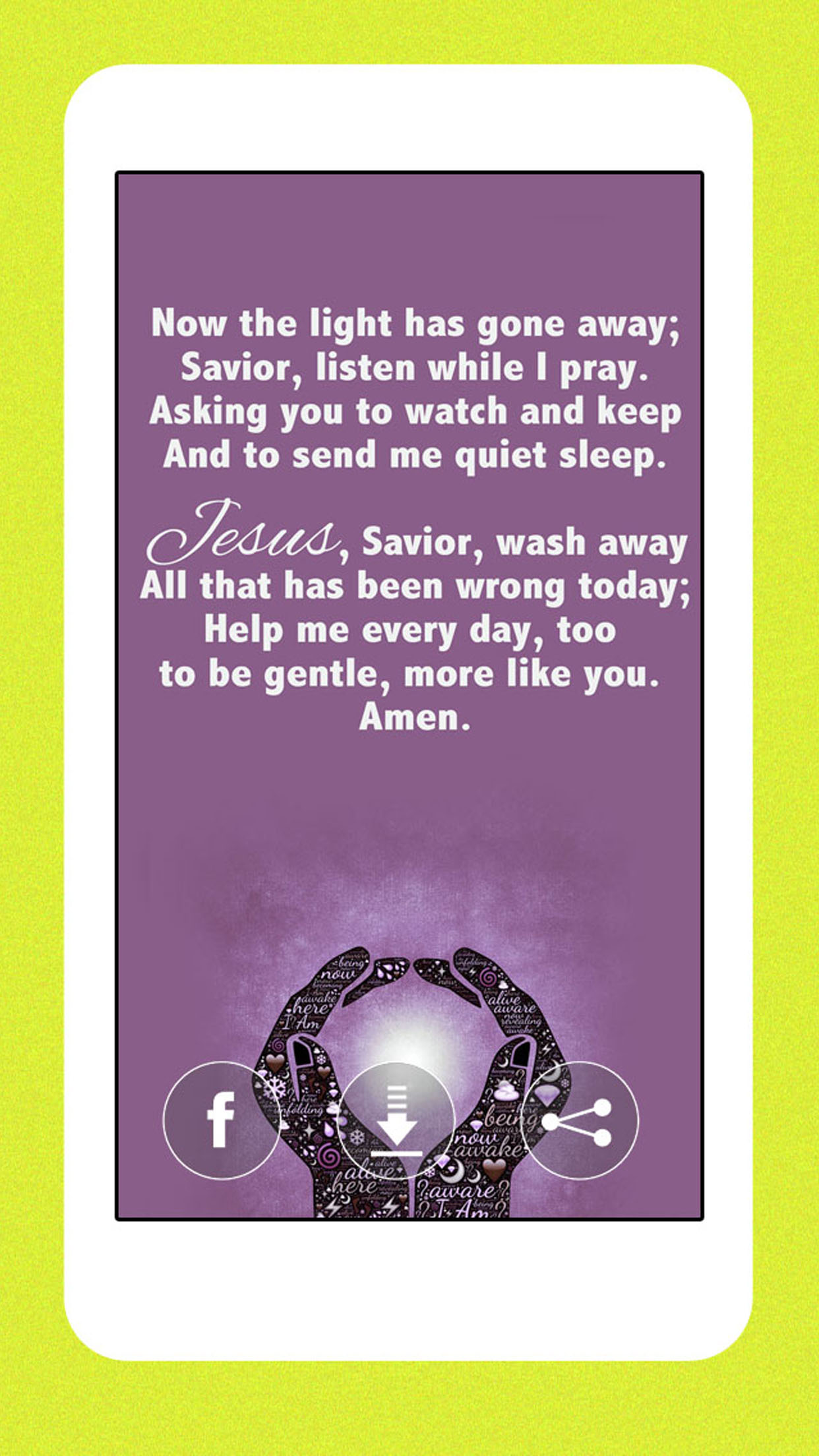 Prayers for Kids - Prayer Cards for Children and Bible Studies screenshot 4