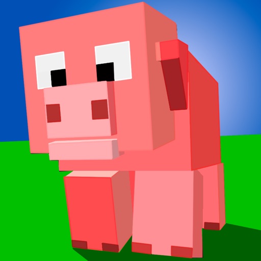Cube Piglet Simulator 3D Icon