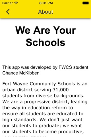 Fort Wayne Community Schools screenshot 2