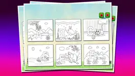 Game screenshot Узнайте ABC алфавит Книжка-раскраска apk