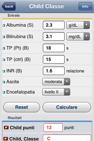 LiverCalc™ screenshot 2