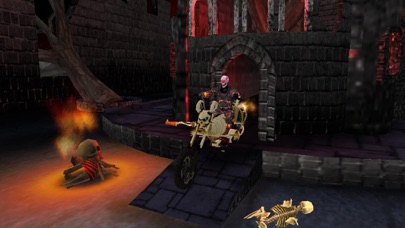 Death Bike Racing 3D. Ghost Rider Motorcycle Race in Skull Hellのおすすめ画像3