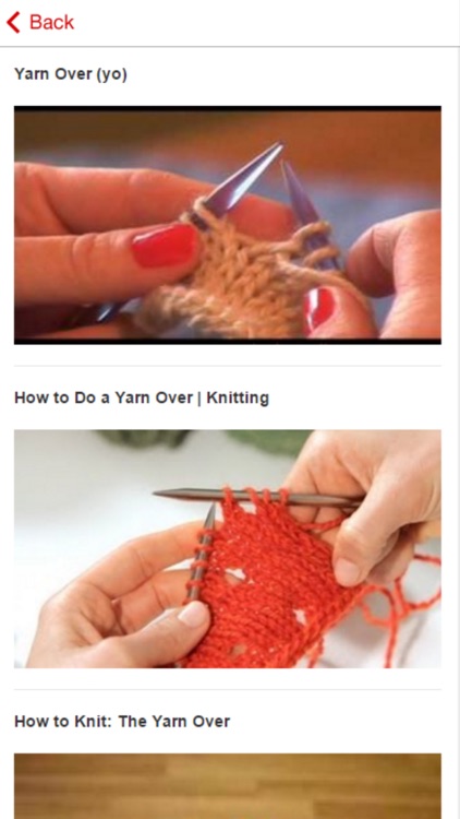 Knitting Basics - Beginners Guide to Knitting screenshot-3