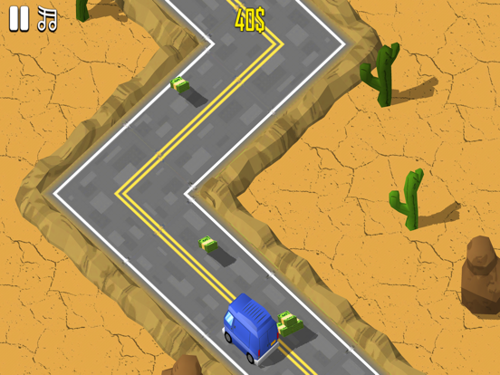 Highway Robber - Zig Zag No Breaks iPad screenshot