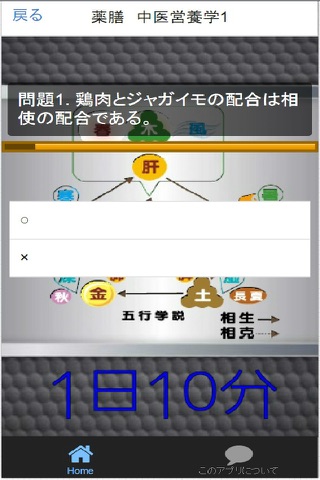 1日10分　薬膳アドバイザー資格 screenshot 4