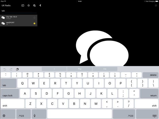 UK Radio Streamer iPad screenshot 3 - Music app