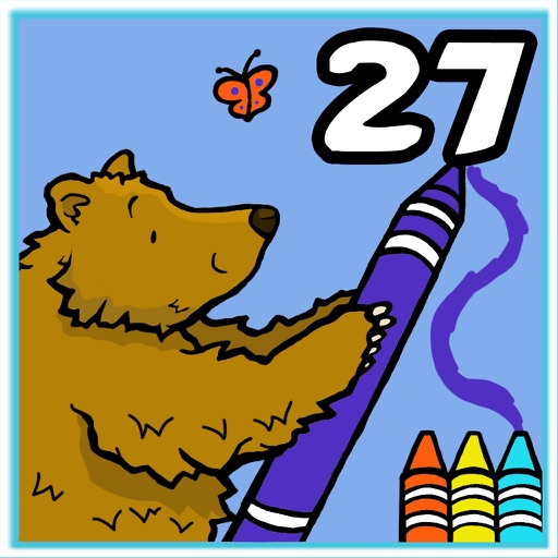 Coloring Book 27: Woodland Animals Icon