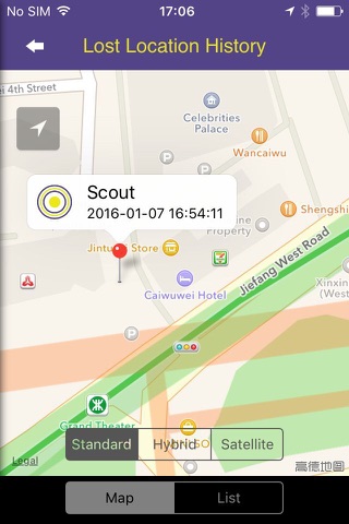 ScoutFinder - náhled