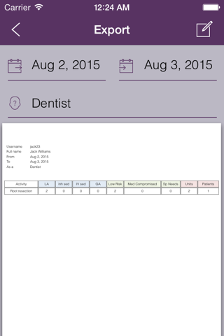 Logbook of Restorative Dentistry screenshot 4