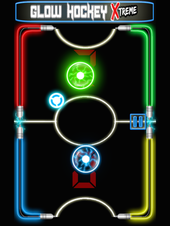 Screenshot #5 pour Glow Hockey Extreme