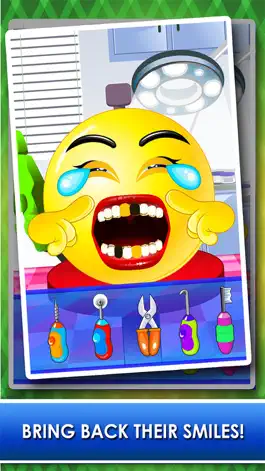 Game screenshot Emoji Dentist Doctor Salon - little spa kids games! hack